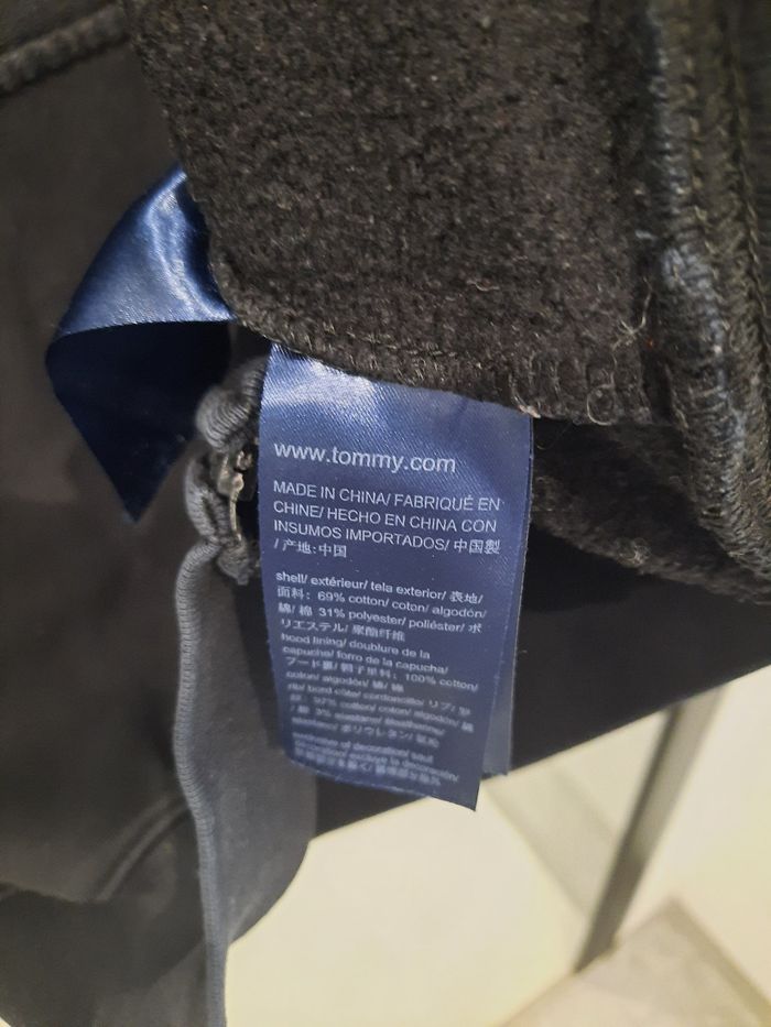 Gilet Zippé Tommy Hilfiger – Noir – Taille S - photo numéro 4