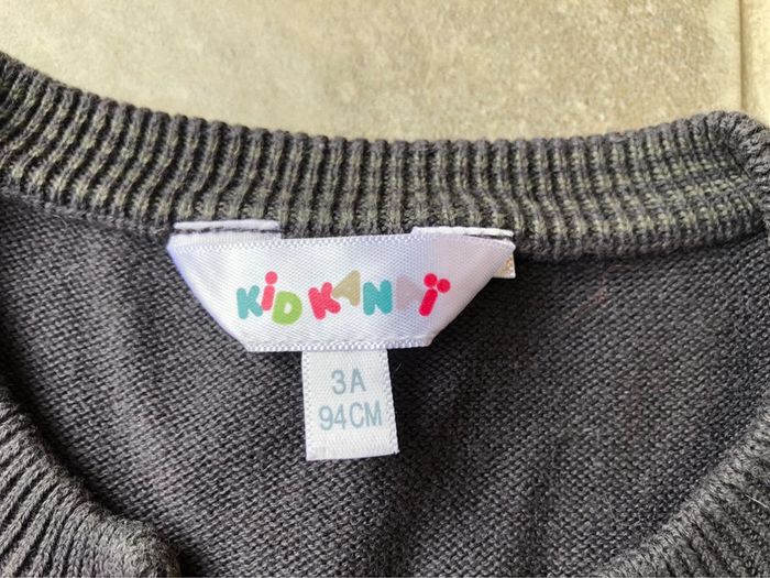 Gilet pull sans manche garçon Kid Kanaï taille 3 ans - photo numéro 2