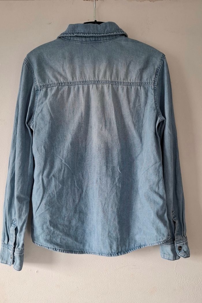 Chemise en jean Kiabi - photo numéro 2