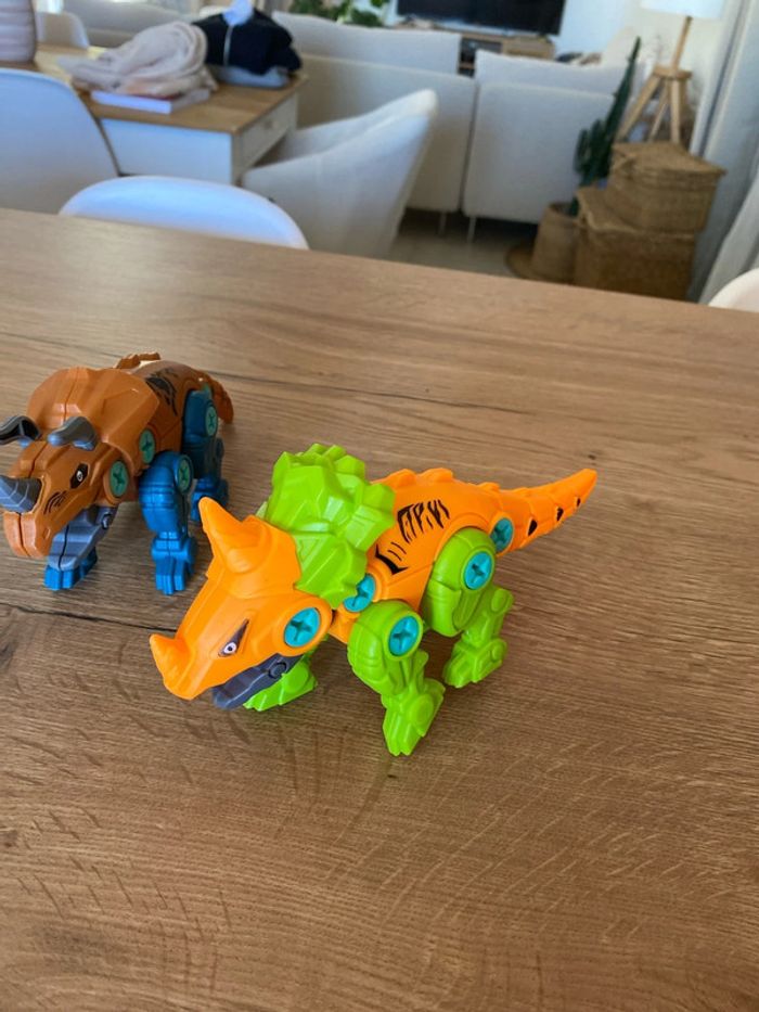 Lot 4 dinosaures robot - photo numéro 2