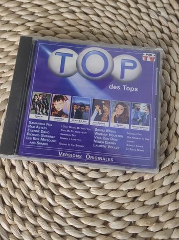 CD " top des tops " compilation 1989