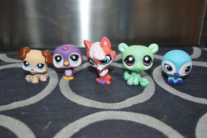 Lot de 5 Little Petshops