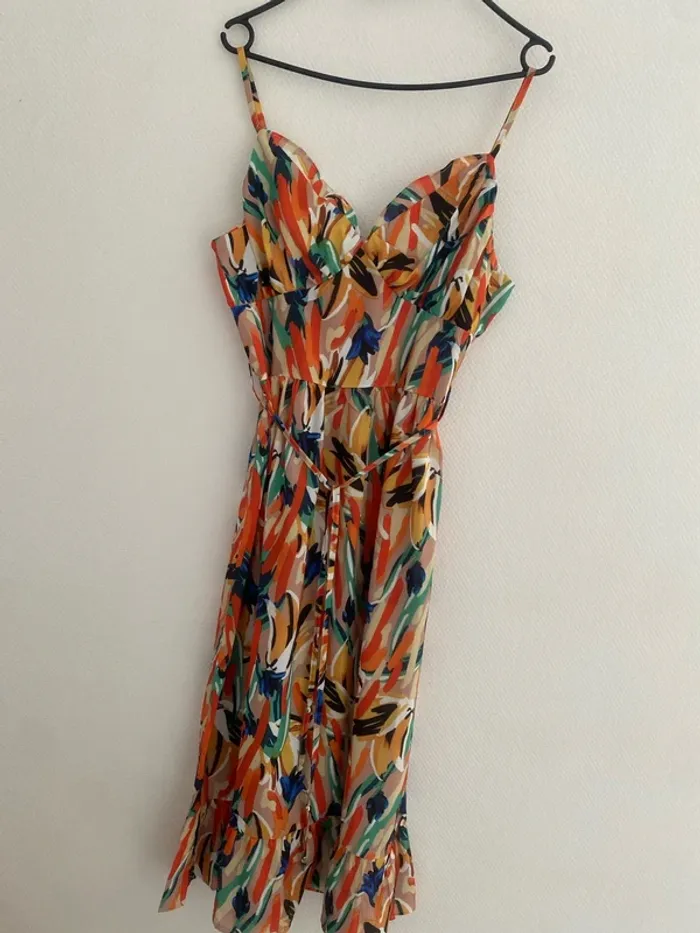 Robe d’été multicolore