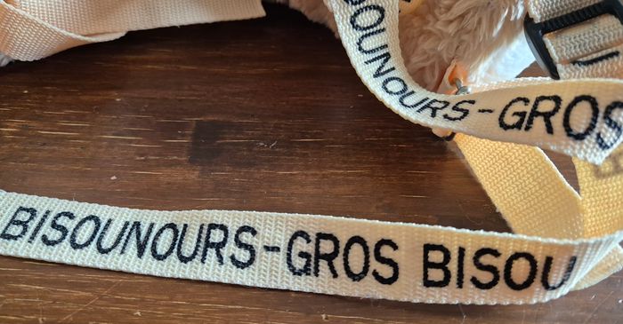 Sac à dos peluche gros chéri et gros bisous - photo numéro 2