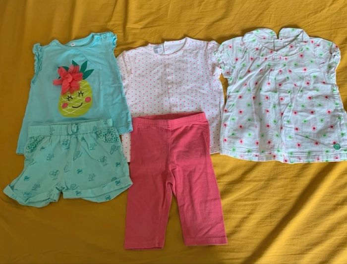 Lots vêtements, bébé fille