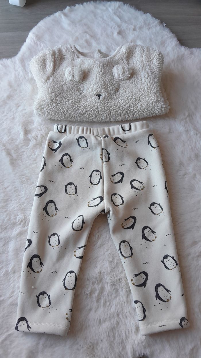 Ensemble pilou pilou kiabibfille 12mois - photo numéro 7