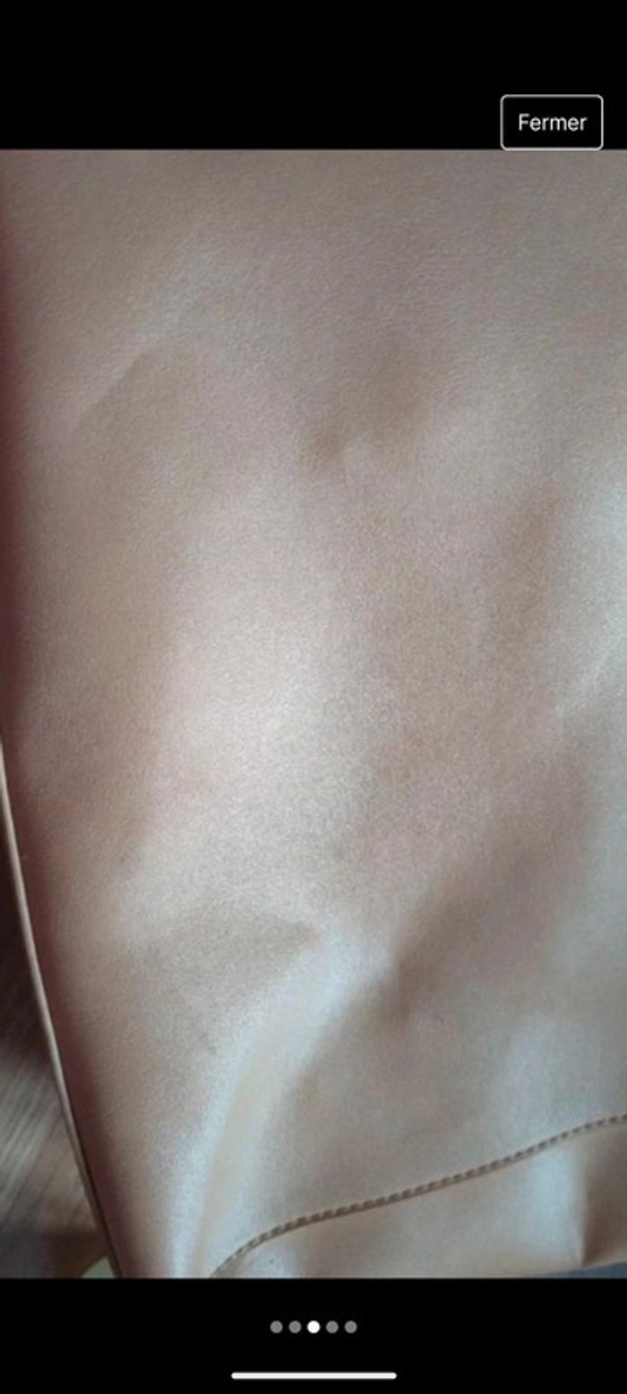 Sac Minelli beige taille moyenne - photo numéro 3