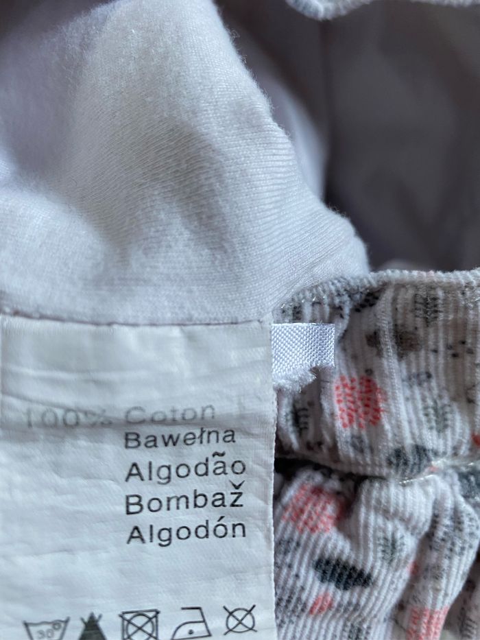 Superbe pantalon velours doublé 9 mois Mots d’enfants - photo numéro 7