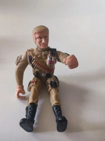 Ancien jouet figurine militaire soldat 10 cm ( vintage)