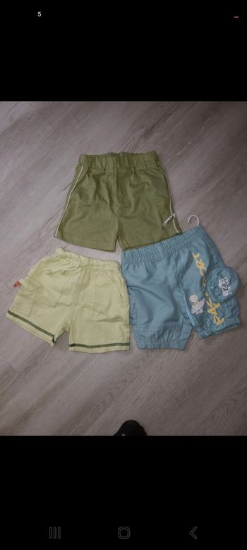 Lot de 3 shorts 3 mois garçon