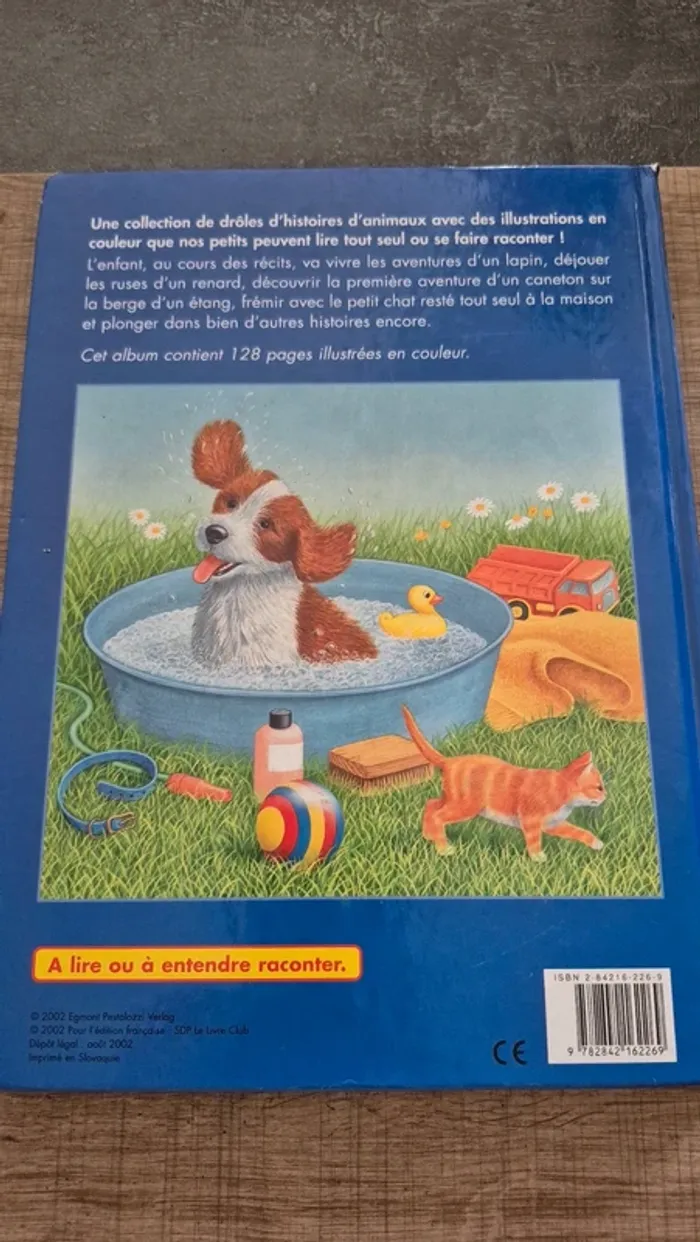 Livre "Les plus belles histoires d'animaux" - photo numéro 2