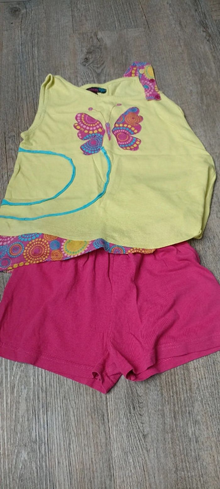 Tunique + short enfant fille 5 ans - photo numéro 2