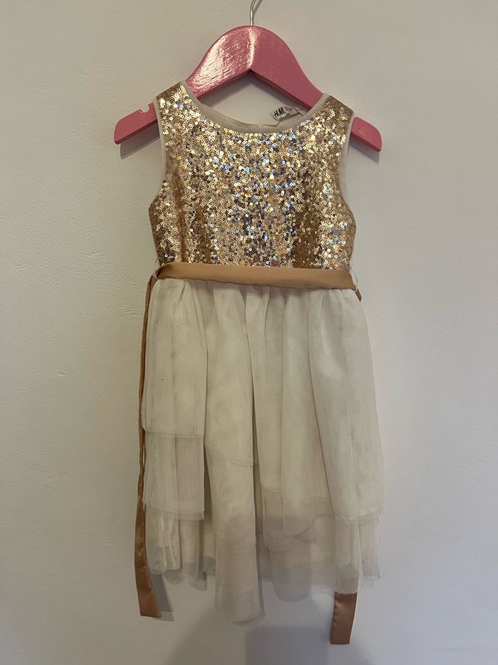 Robe tulle sequin - photo numéro 2