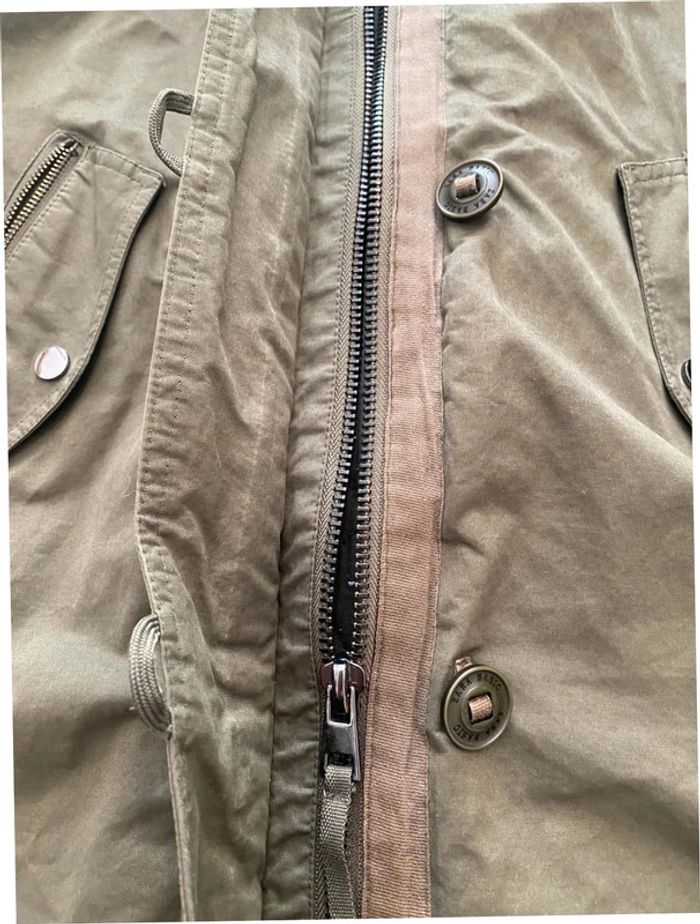 Parka kaki Zara taille M - photo numéro 4
