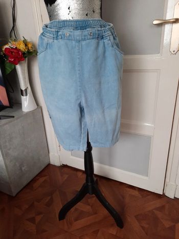 Short en jean s délavé vintage