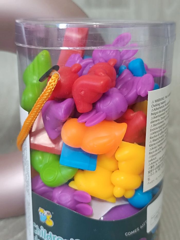 Jouets de classification des couleurs pour enfants Montessori - photo numéro 2