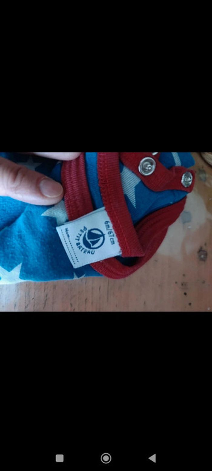 Barboteuse petit bateau 6 mois - photo numéro 2