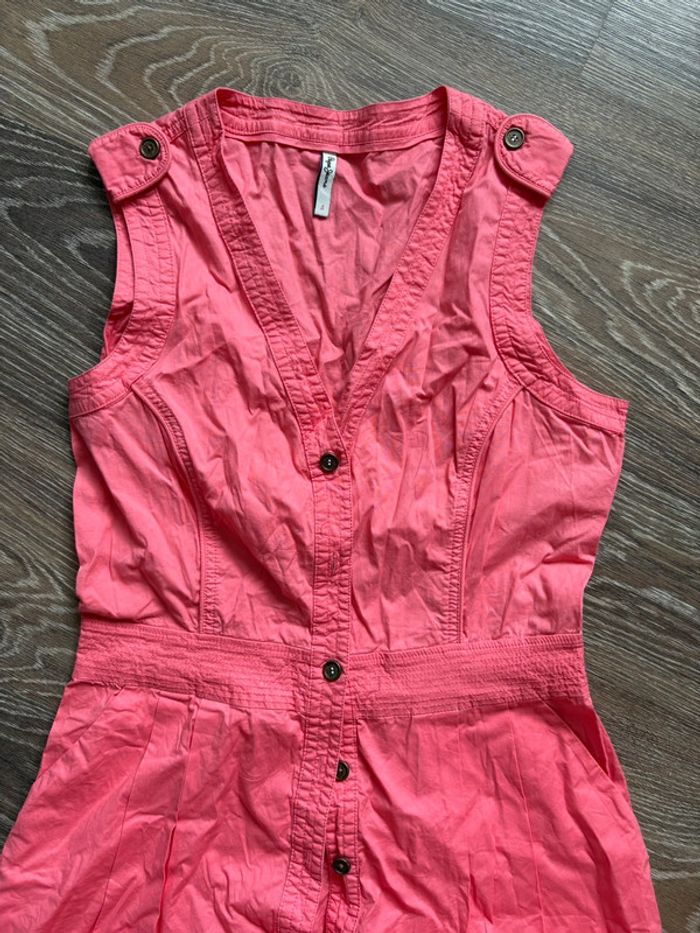Robe Pepe Jeans - rose - taille S/36 - en très bon état - photo numéro 3