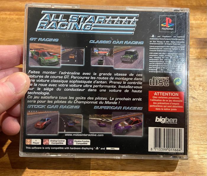 All star racing ps1 - photo numéro 5