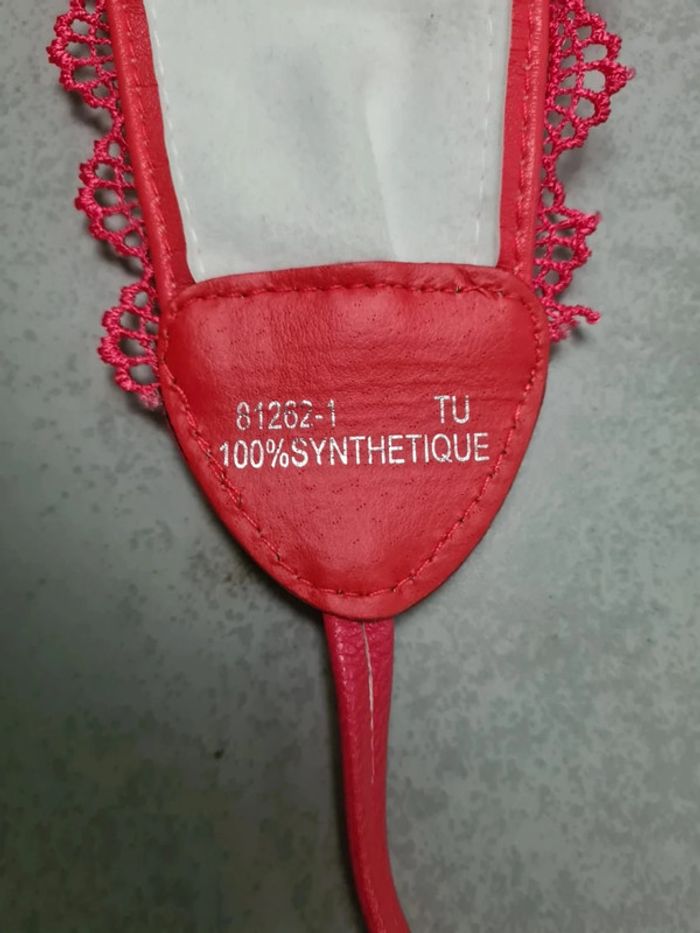 Ceinture rose ajustable T.U - photo numéro 3