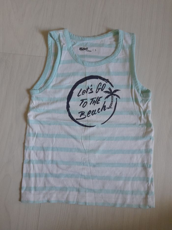Tee-shirt sans manches T 5 ans