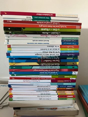Lot de livres