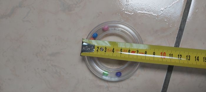 Hochet rond diamètre 7cm - photo numéro 3