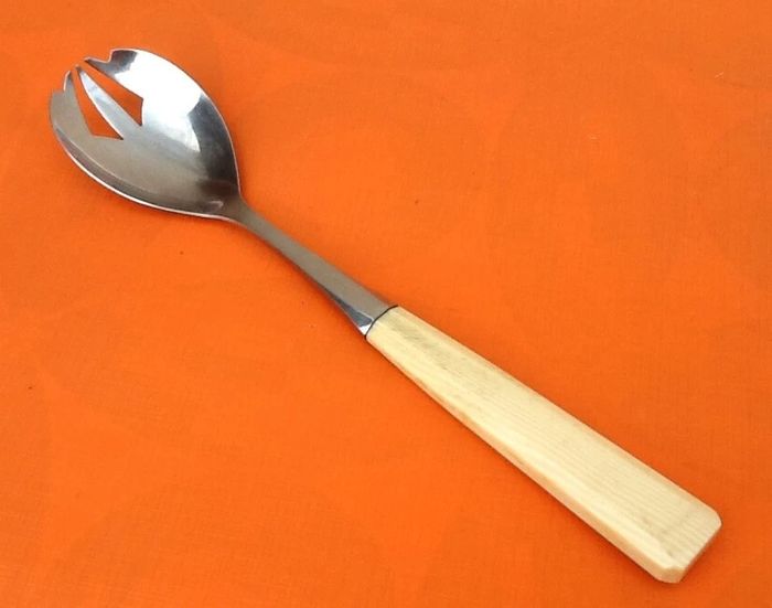 Art Déco Années 1930  Ecrin couverts de service à salade - photo numéro 4