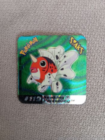 Magnet Pokémon Staks 2002 N°119 Poissoroy