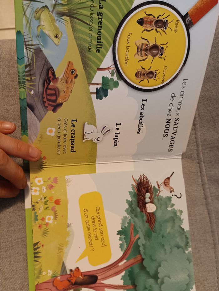 Livre bébé avec flaps a ouvrir ouvre et découvre les animaux neuf - photo numéro 4