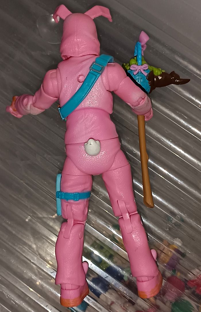 Lot de figurines Fortnite :  Rabbit Raider, Rust Lord et Black Knight - photo numéro 10