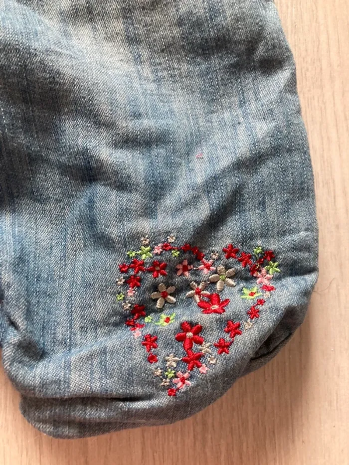 veste + Combinaison orchestra en jeans 6 mois 67 cm - photo numéro 5