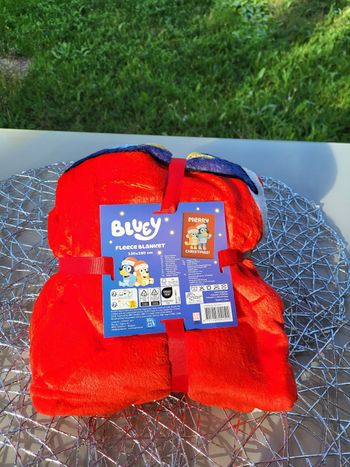 Plaid enfant bluey