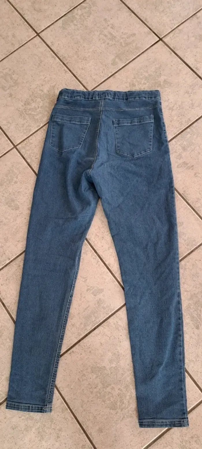 Jeans bleu Tissaia, M - photo numéro 4