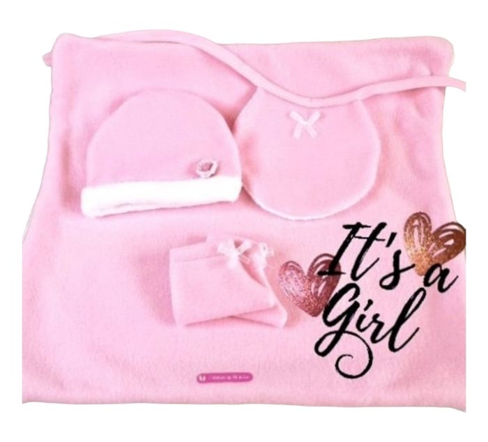 Coffret naissance rose