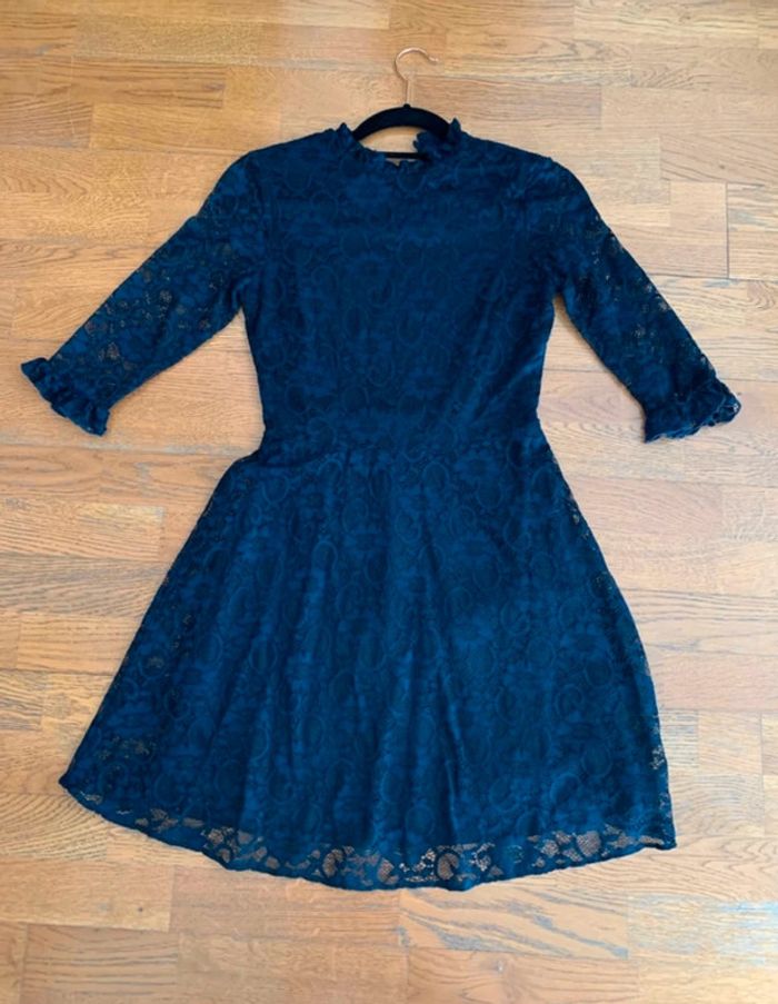 Asos Robe patineuse bleu marine taille 36 - photo numéro 8
