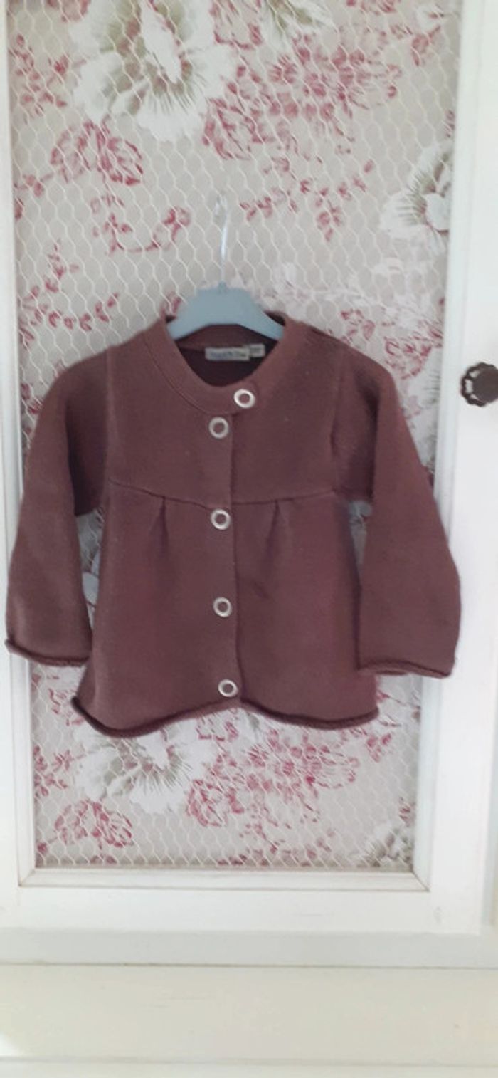 Gilet pull Tape à l œil 12 /18 mois 81 cm