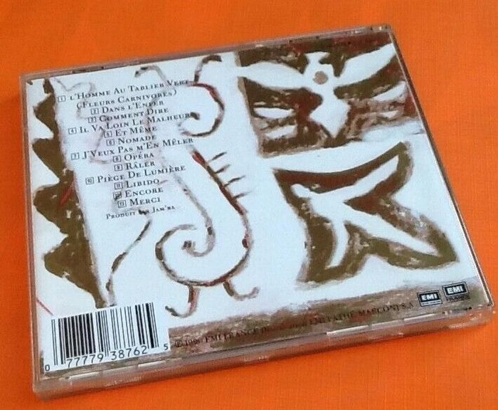 CD Guesch Patti & Encore Nomades (1990) EMI 7 93876-2 - photo numéro 3