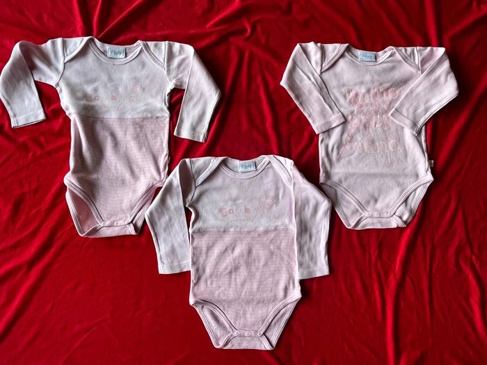 Lot de 3 bodys 18 mois