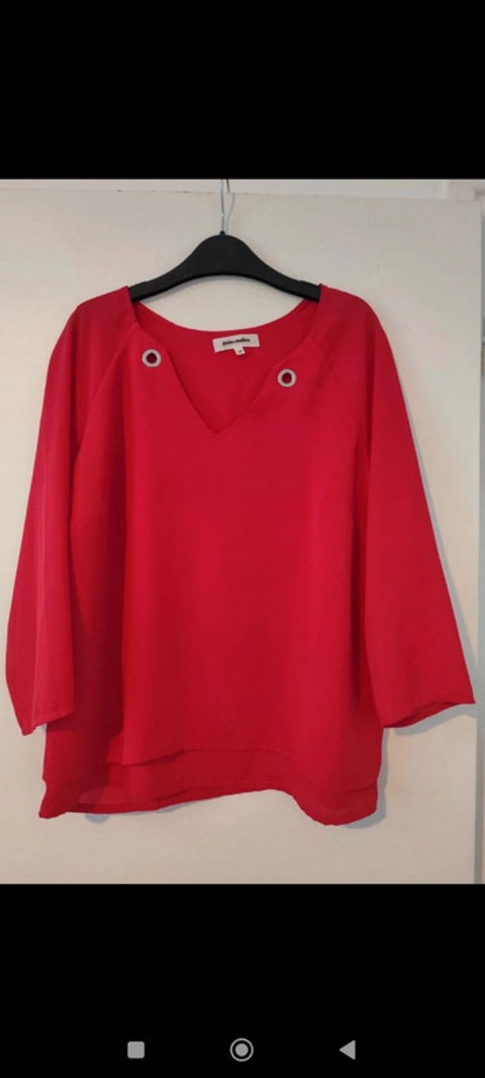 Blouse fluide rose taille 38 Grain de malice