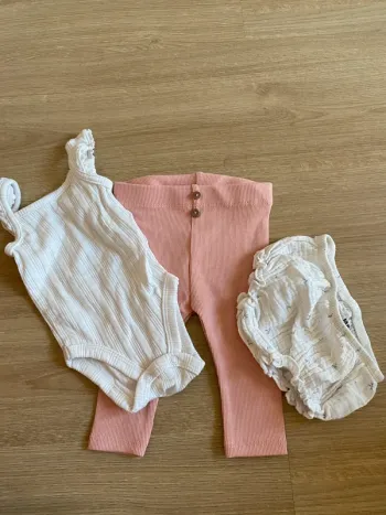 Lot legging + body été