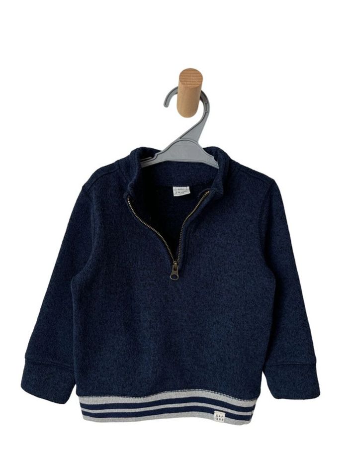 Pull doux à col camionneur zippé - Gap 90cm (18-24 mois) - photo numéro 2