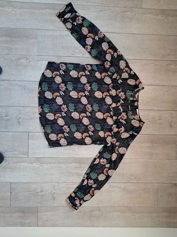 Blouse fleuries
