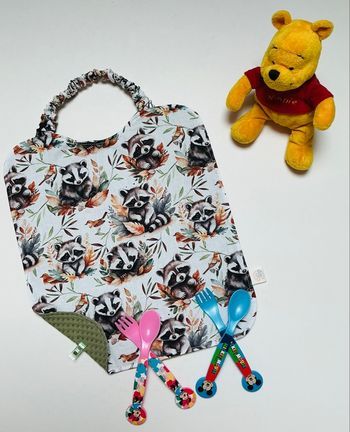 Bavoir élastique enfant panda