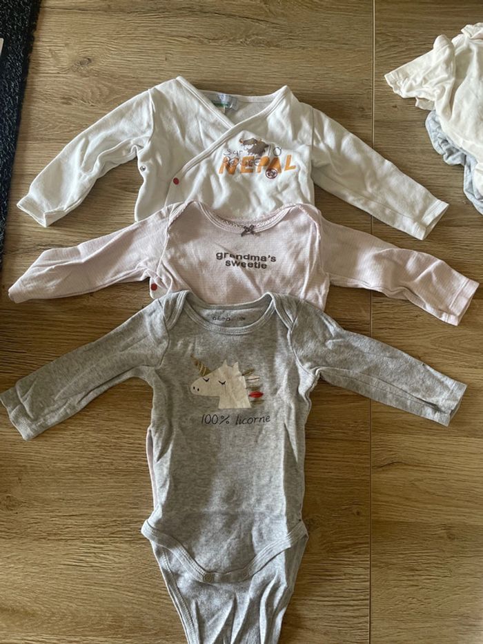Lot 3 bodies manche longue