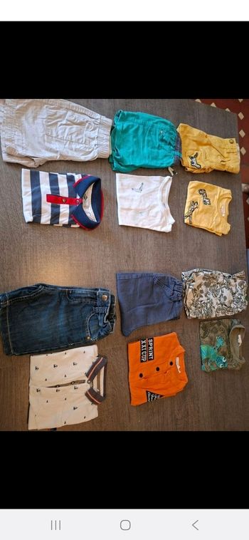 Lot de 11 ensembles été taille 3 ans
