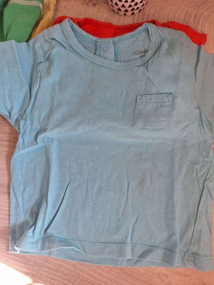 Lot Tee-shirts été 12 moos garçon - photo numéro 4