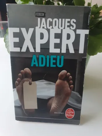 Livre Adieu de Jacques Expert