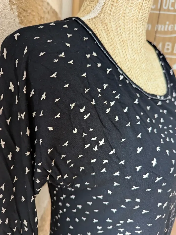 Tee shirt manches 3/4 grain de malice S - photo numéro 4
