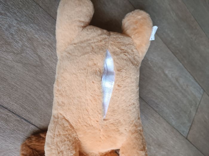 Grosse peluche anti stress chien - photo numéro 2